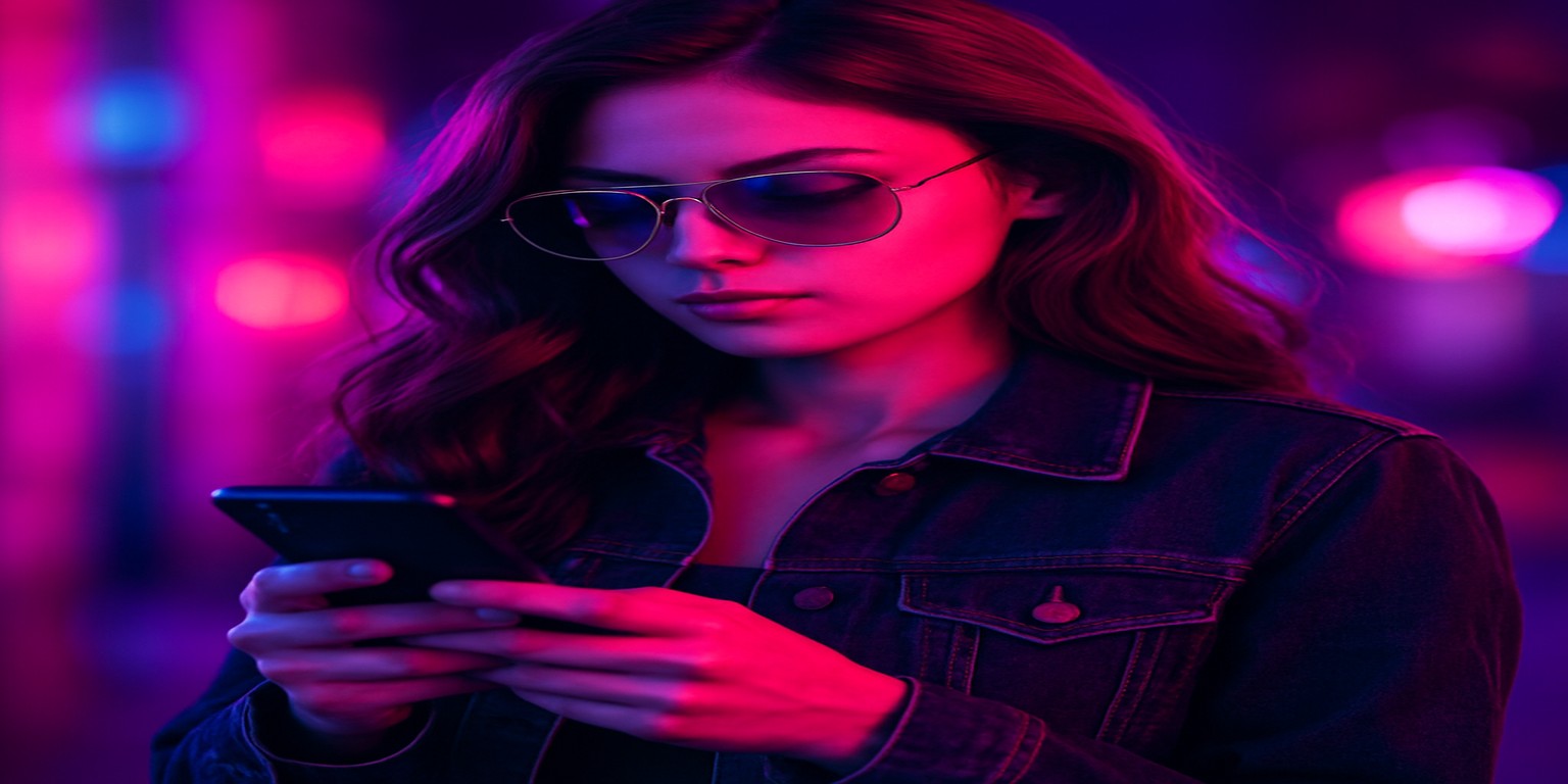 এভিয়েটর গেমটি উপভোগ করছেন একজন নারী